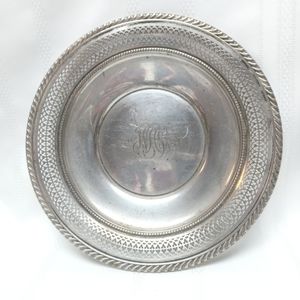 Vintage Sterling Silver plate.